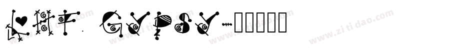 LHF Gypsy字体转换